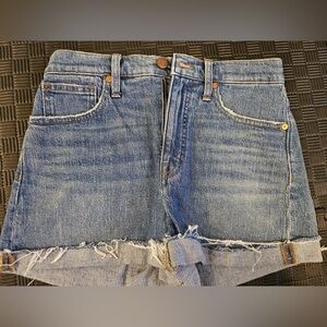 Madewell Classic Blue Denim Shorts